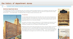 Desktop Screenshot of departmentstorehistory.net